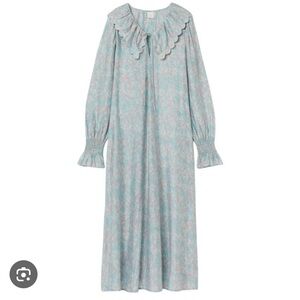 H&M Floral Maxi Dress - Blue and Pink